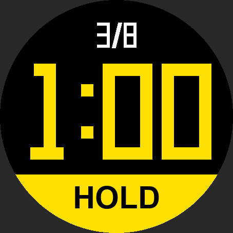 Breath Hold Coach, mockup, hold