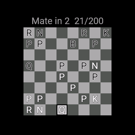 Mate Puzzles, fenix 8 47 mm, screen 1