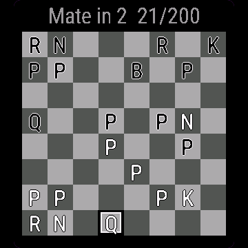 Mate Puzzles, Venu Sq 2, screen 1