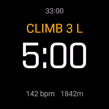 Multi-Pitch Climb, fenix 8 47 mm, screen 1