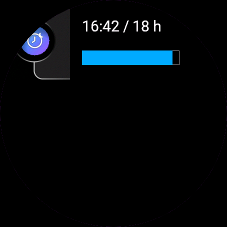 Fasting Timer, Venu 3, glance