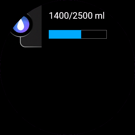 Hydration Log, Venu 3, glance