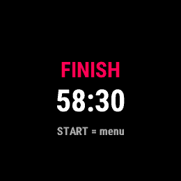 Hybrid Race Tracker, Forerunner 255, screen 2