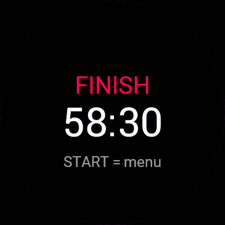 Hybrid Race Tracker, Venu 3, screen 2