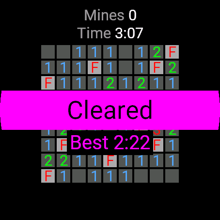 Mines, fenix 8 47 mm, screen 2