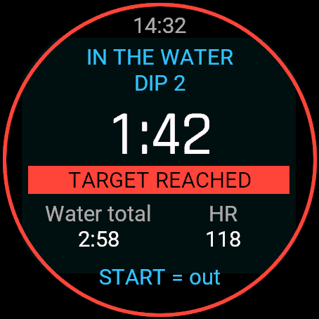 Cold Plunge, fenix 8 47 mm, screen 1