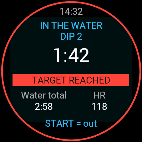 Cold Plunge, Venu 3, screen 1