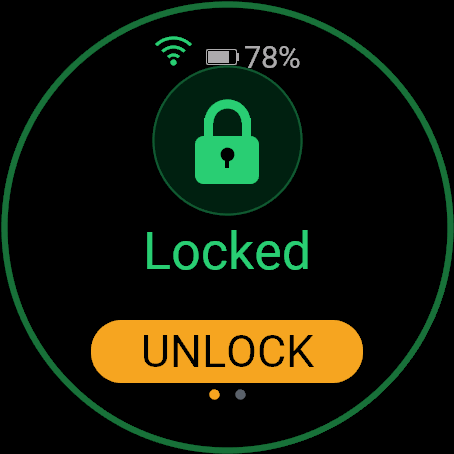 Smart Lock Watch, fenix 8 47 mm, screen 1