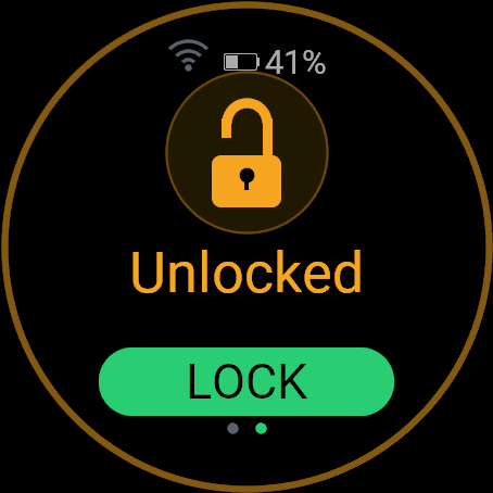Smart Lock Watch, fenix 8 47 mm, screen 2