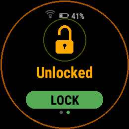 Smart Lock Watch, Forerunner 255, screen 2