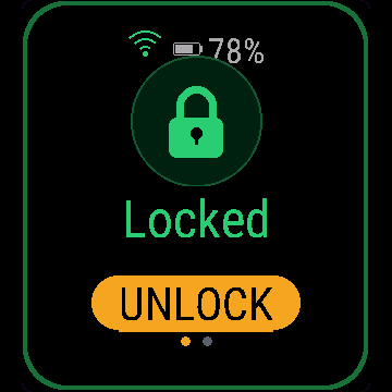Smart Lock Watch, Venu Sq 2, screen 1