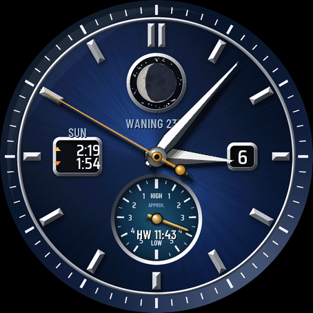 Moon and Tide Dial