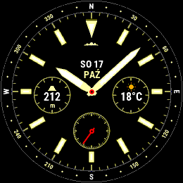 Summit Classic watch face, view 3