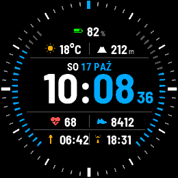 Summit Digital watch face, view 3