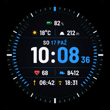 Summit Digital watch face, view 4