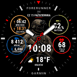 Summit Tactic watch face, view 3